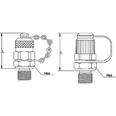 Press-CheckDiagPlug,1/8"MaleBSPT