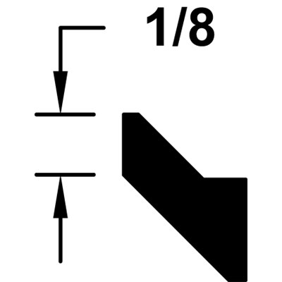 2" BUNA BEVEL SEAT GASKET