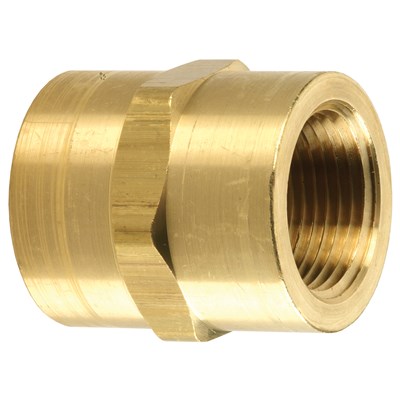 3/8 FNPT X 3/8 FNPT BRASS     COUPL