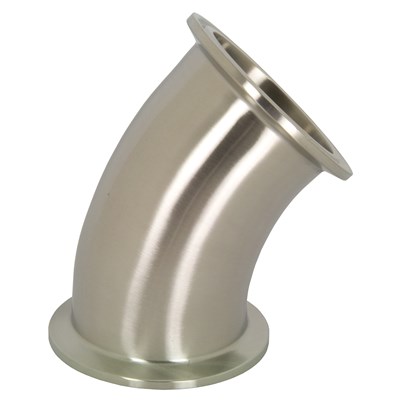 .50" 45 CLAMP ELBOW 316 L