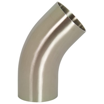 .75 LONG 45 ELBOW POLISHED 316 L