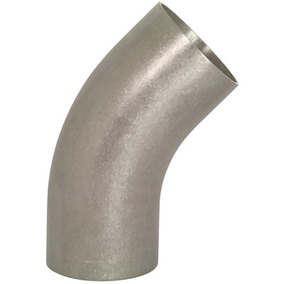 .50"45 LONG ELBOW  UNPOLISHED 316 L