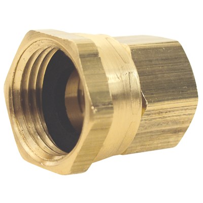 BRASS FEMALE GHT SWIVEL X FEMALE NPT