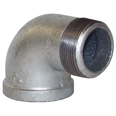 1 1/4" GALV 90 STREET ELBOW