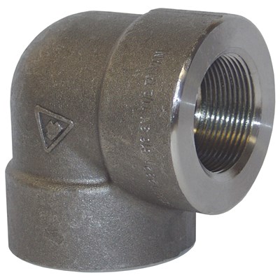 2" 90 THREADED ELBOW FORGED STEEL