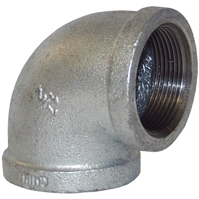 1 1/2" GALV 90 ELBOW