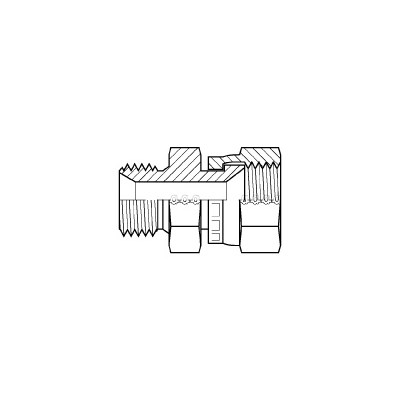 Adapter JIC-SDS-F. 3/8xG1/4-60DS