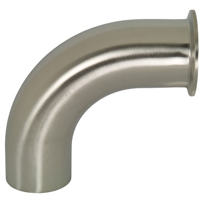 WELD X CLAMP 90 DEG ELBOW W/TANGENT