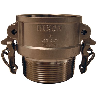 1" SS COUPLER X MALE NPT