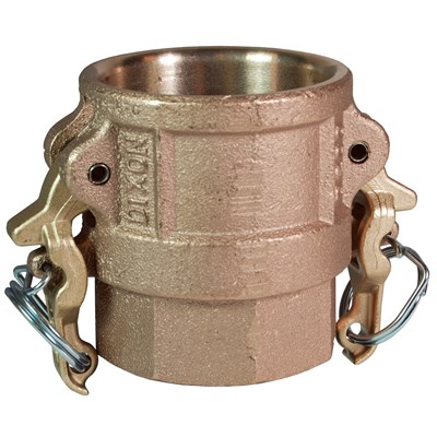 1 BRASS COUPLER BY FEMALE NPT