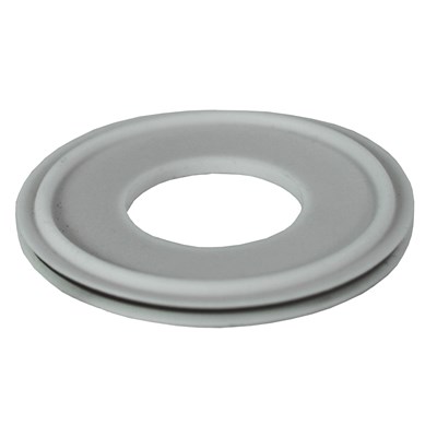 12" WHITE SILICONE FLANGED GASKET