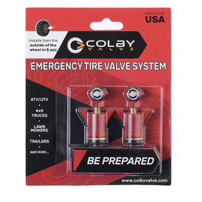 Colby Valve Emergency Tire Valve System