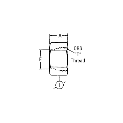 Adapter ORS-N-3/8