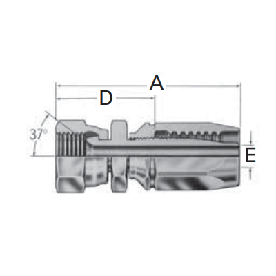 AEROQUIP REUSABLE HOSE FITTING