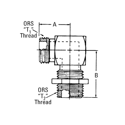 Adapter ORS-BHE-3/8x3/8-LN