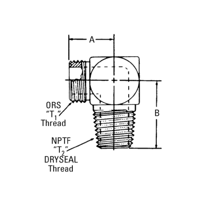 Adapter ORS-SDE-3/4x3/4-14npt