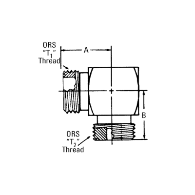 Adapter ORS-E-5/8x5/8