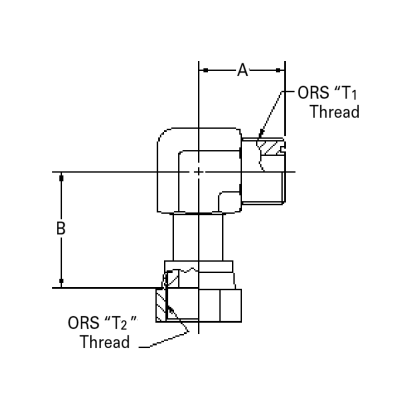 Adapter ORS-SWE-F.3/8x3/8