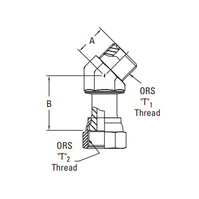 Adapter ORS-SWE45-F.1x1