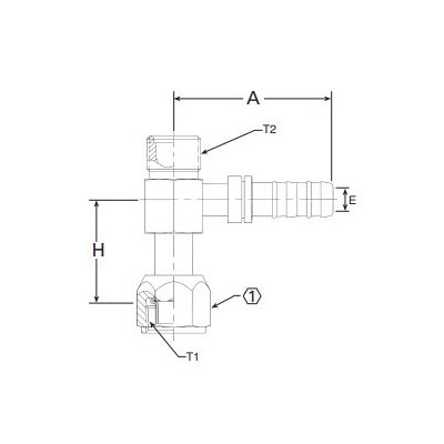 AEROQUIP E-Z CLIP FITTING