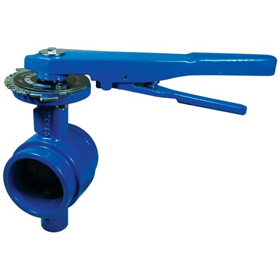 4" GROOVED BUTTERFLY VALVE