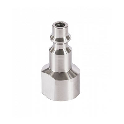 Parallel female threaded plug