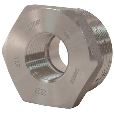 1 X 1/2 FORGED STEEL HEX BUSHING