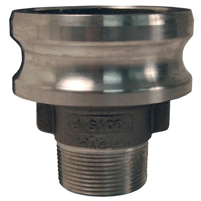 2" X 3" ADAPT X MALE NPT ALUM