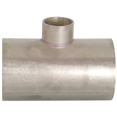 2.5"X1.5"SHORT REDUCING TEE UNPOL