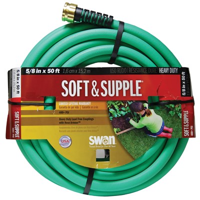 RBR/VINYL GARDEN HOSE 5/8" X 50'