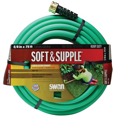 RBR/VINYL GARDEN HOSE 5/8" X 75'