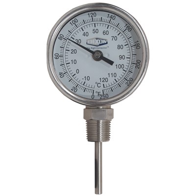 #31 THERMOMETER 0/250DGR F & -20/