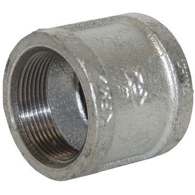 3" THREADED COUPLING - GALVANIZED