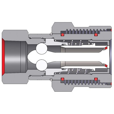 1-1/4" VEP COUP, 1-1/4" NPTF, BOP 201200