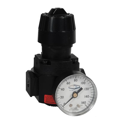 1/2 COMPACT REGULATOR W/GAUGE