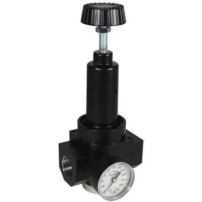 1" HIGH FLOW HEAVY DUTY REG W/GAUGE