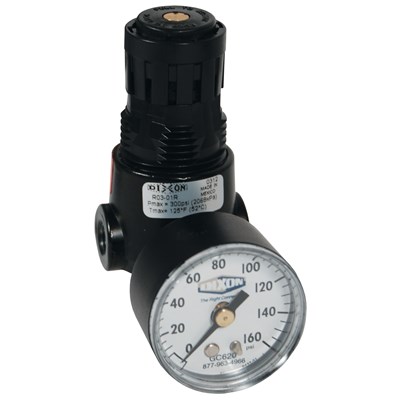 1/4 REGULATOR W/GAUGE