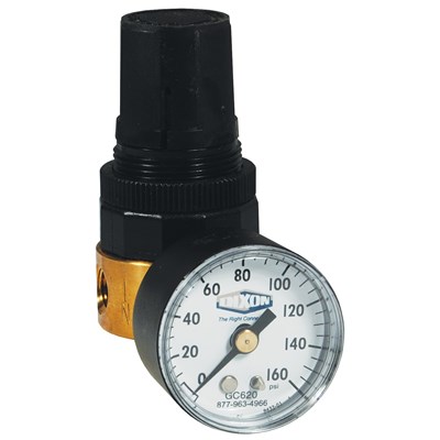 1/4"MINI WATER REGULATOR WITH GAUGE