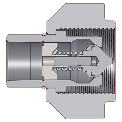 1 1/2" Oilfield Coupler, 1 1/2" NP 20083