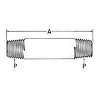 Adapter NPT-NP-1(1.5)LONG