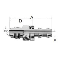 AEROQUIP SOCKETLESS HOSE FITTING