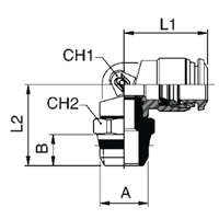 Svl Ml El 10mm x 1/2 BSPT (SS)