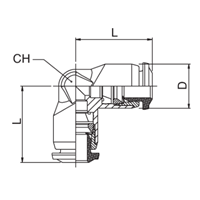 Union Elbow 1/2 Tb