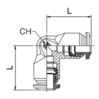 Union Elbow 1/8 Tb