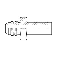 Adapter JIC-SST-S-1x30MM-TUBE STUB