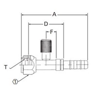 ETN,EZ Clip,Fem.O-Ring,w/R134a,LsidePrt