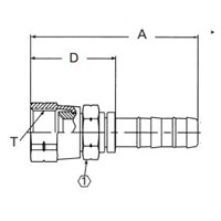 AEROQUIP E-Z CLIP FITTING