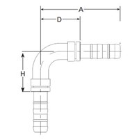 AEROQUIP E-Z CLIP FITTING