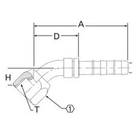 AEROQUIP E-Z CLIP FITTING