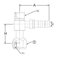 AEROQUIP E-Z CLIP FITTING